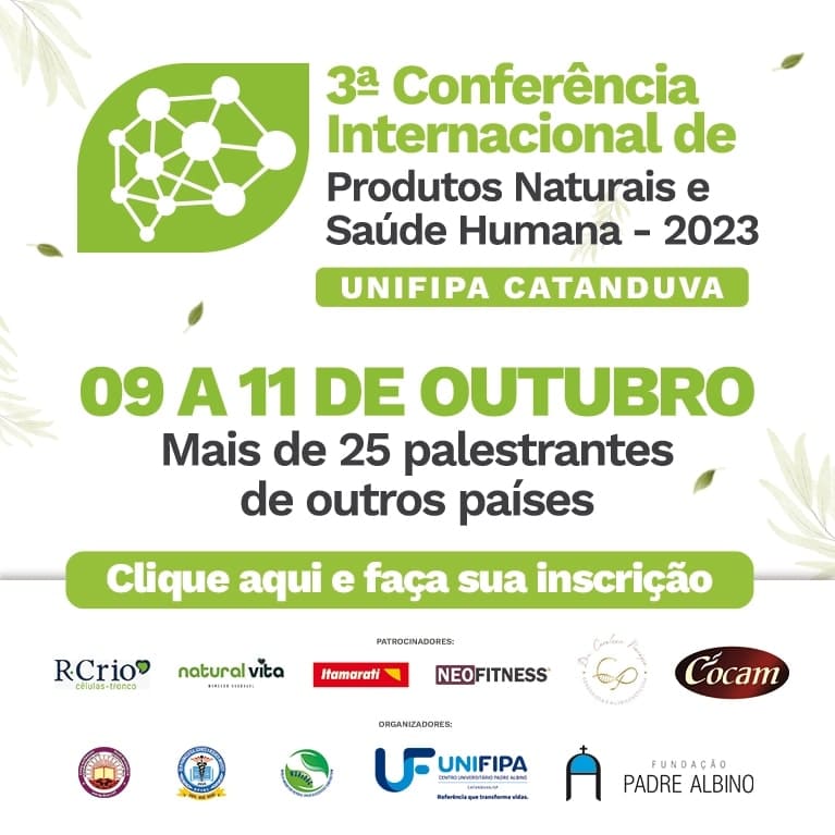 conferencia internacional produtos naturais
