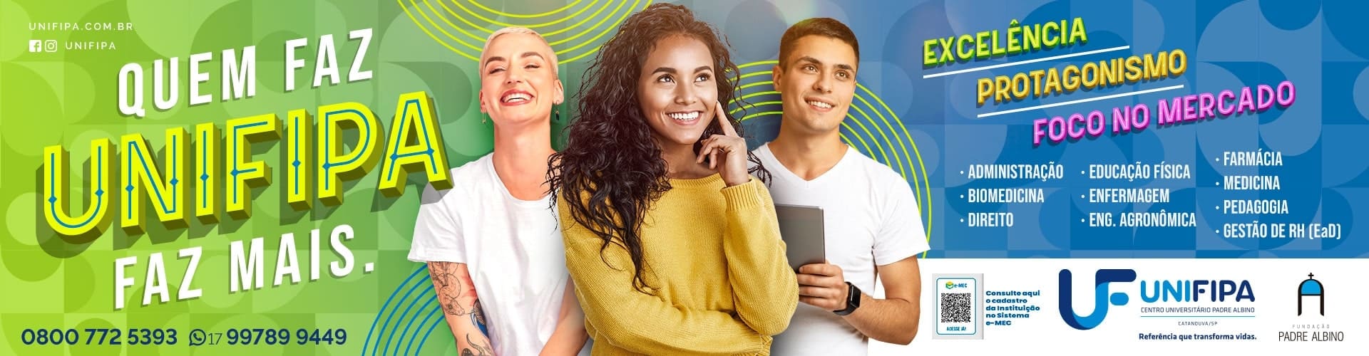 Campanha Institucional Unifipa 2023