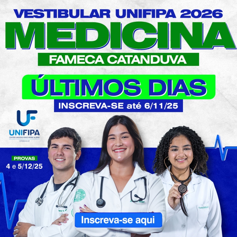 Vestibular Medicina UNIFIPA 2026