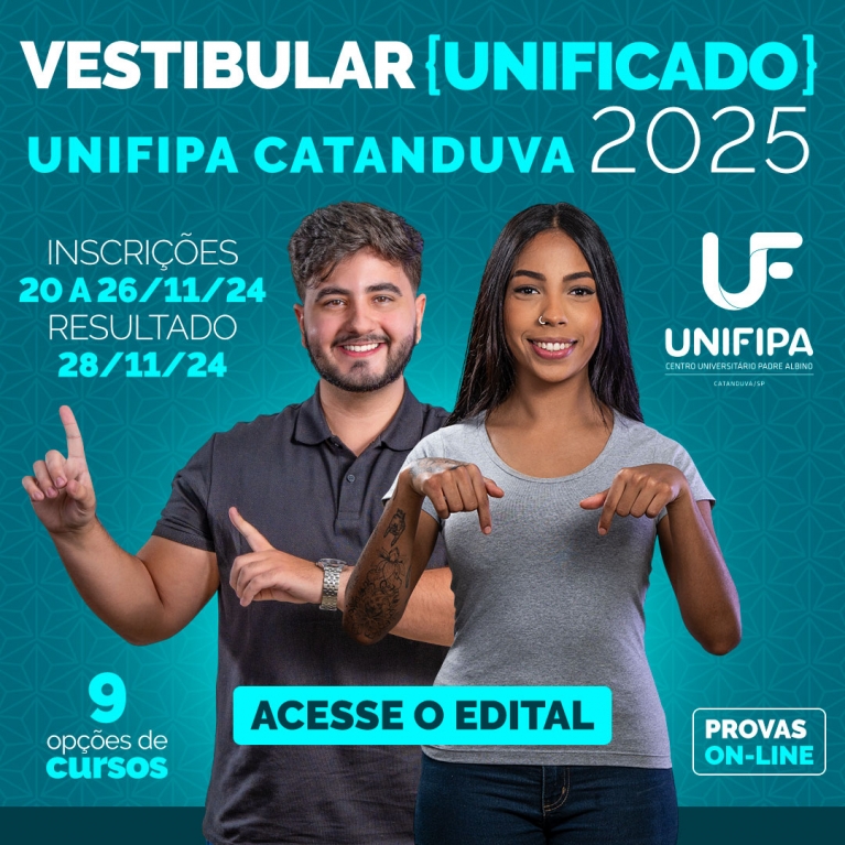 VESTIBULAR UNIFICADO 2025