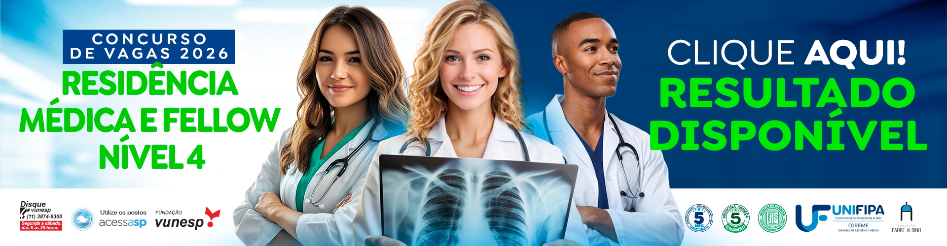 Edital para o Processo Seletivo Residência Médica/2026