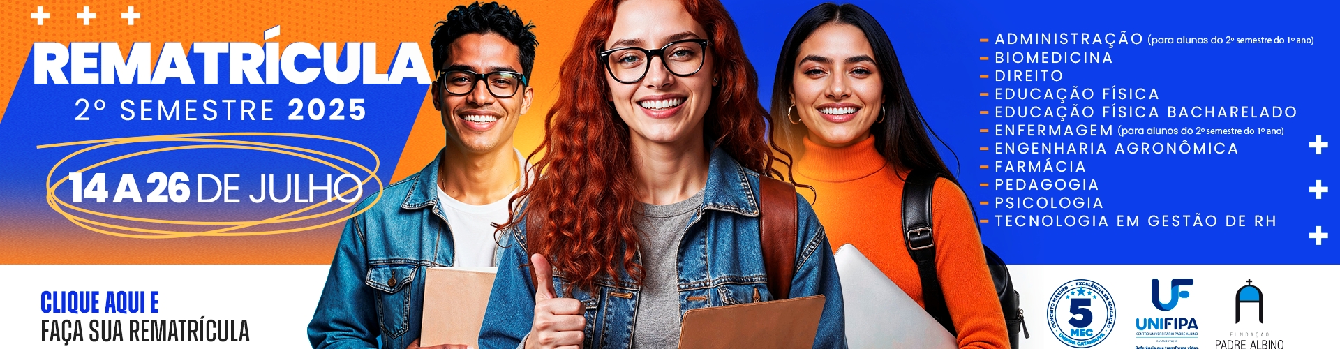 Rematrículas 2° Semestre