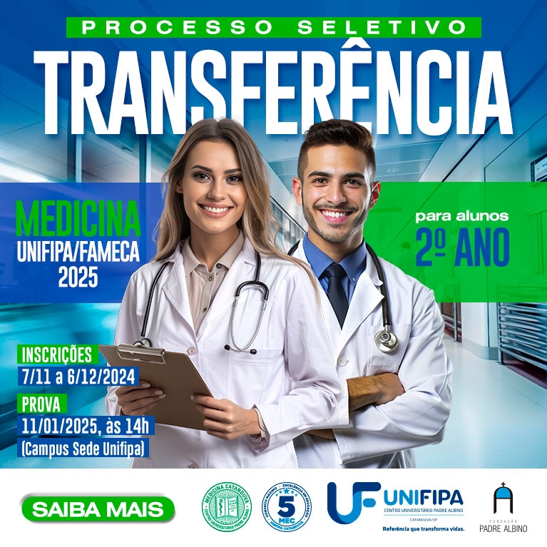 PROCESSO SELETIVO DE TRANSFERÊNCIA PARA O CURSO DE MEDICINA